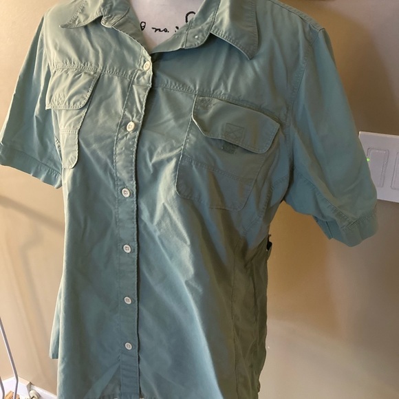 Timberland womens short sleeve top size XL light green - Picture 5 of 11